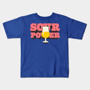 Sour Beer Graphic Design Kids T-Shirt